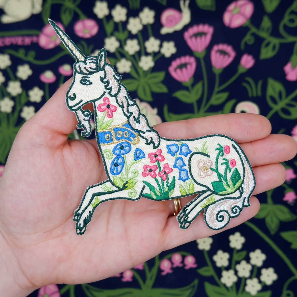 Patch - Tapestry Unicorn Garden