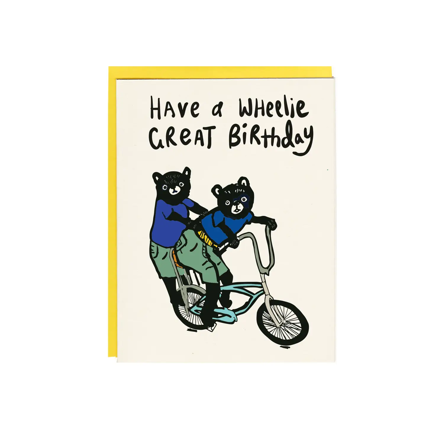 Card - A Wheelie Great Birthday Card