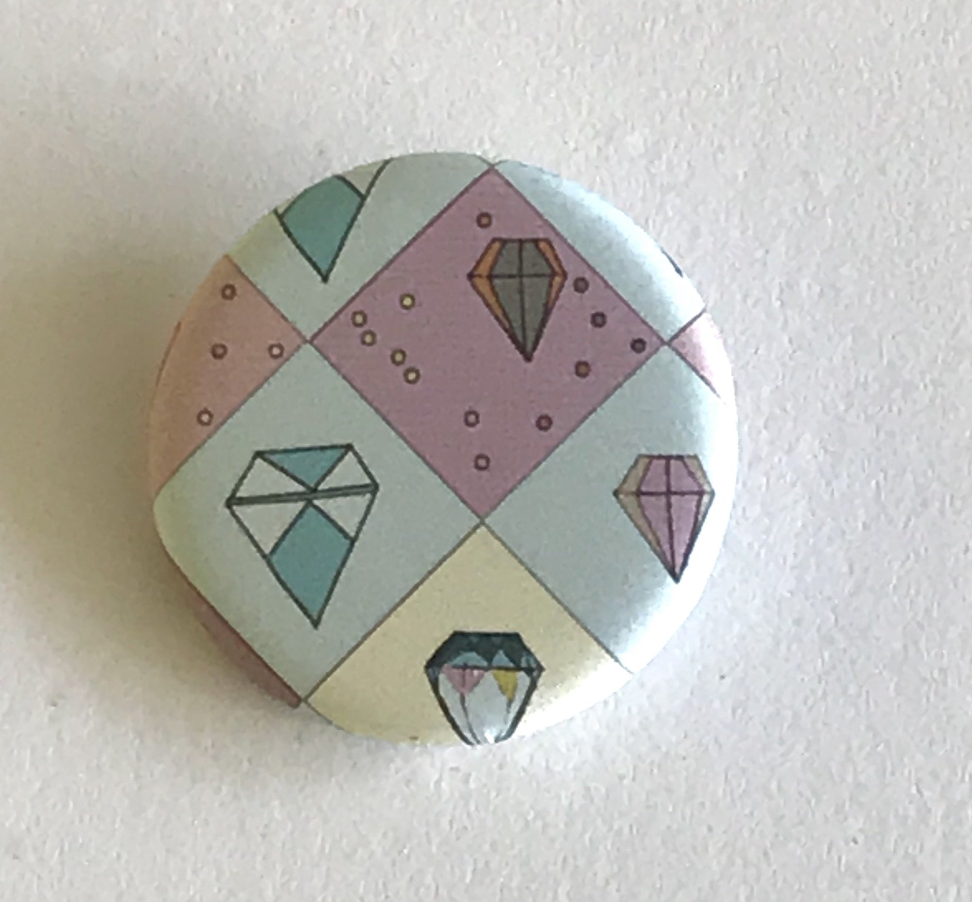 1.25" Button - Literal Gems (Three Pack)