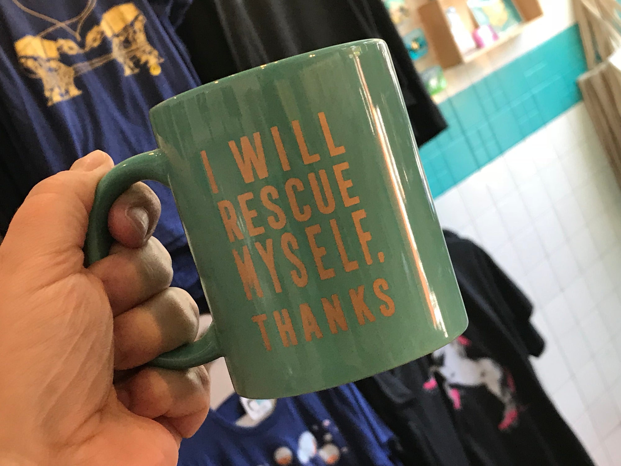 Mug - I Will Rescue Myself, Thanks