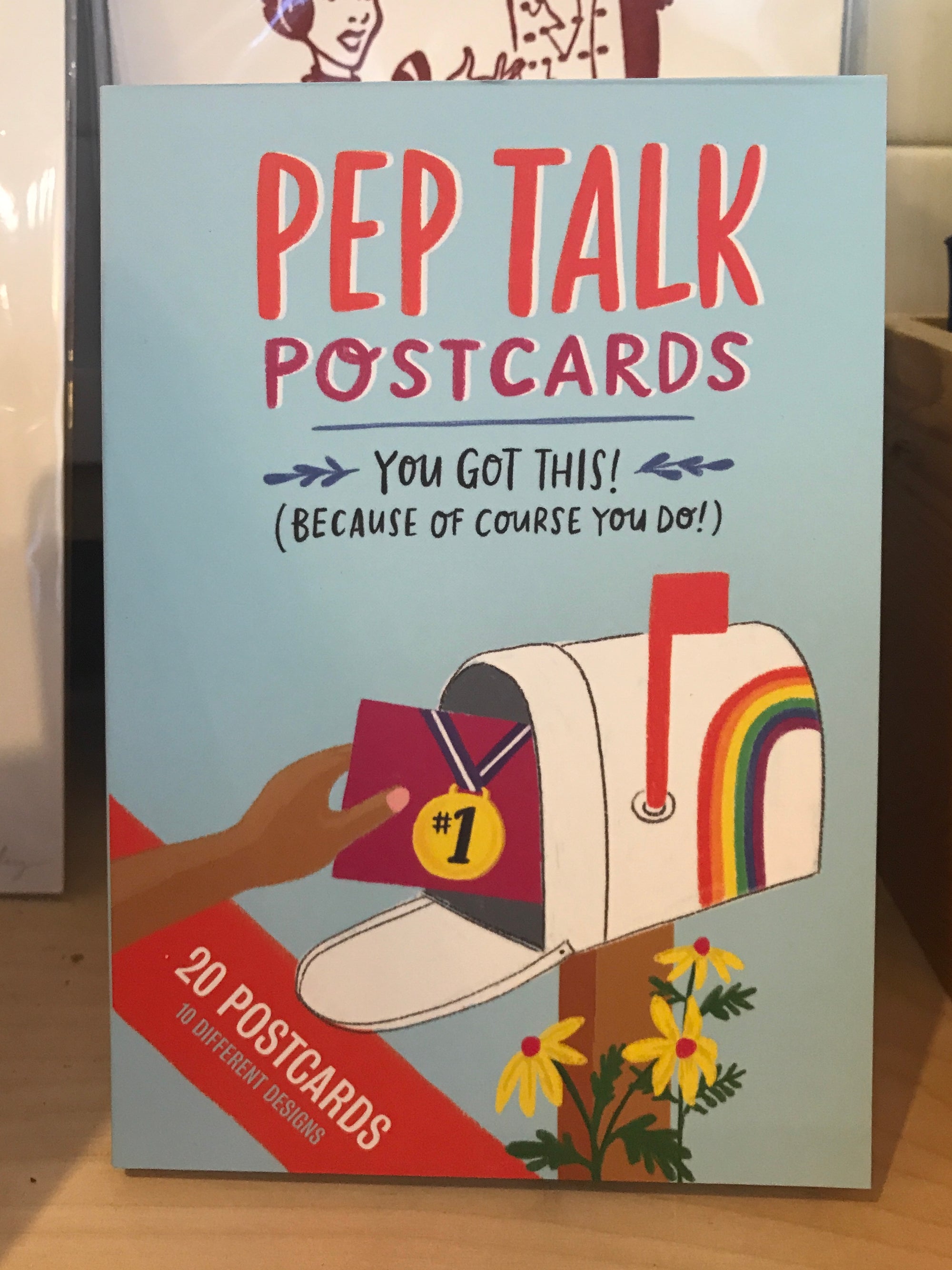 Postcard Book - Pep Talk