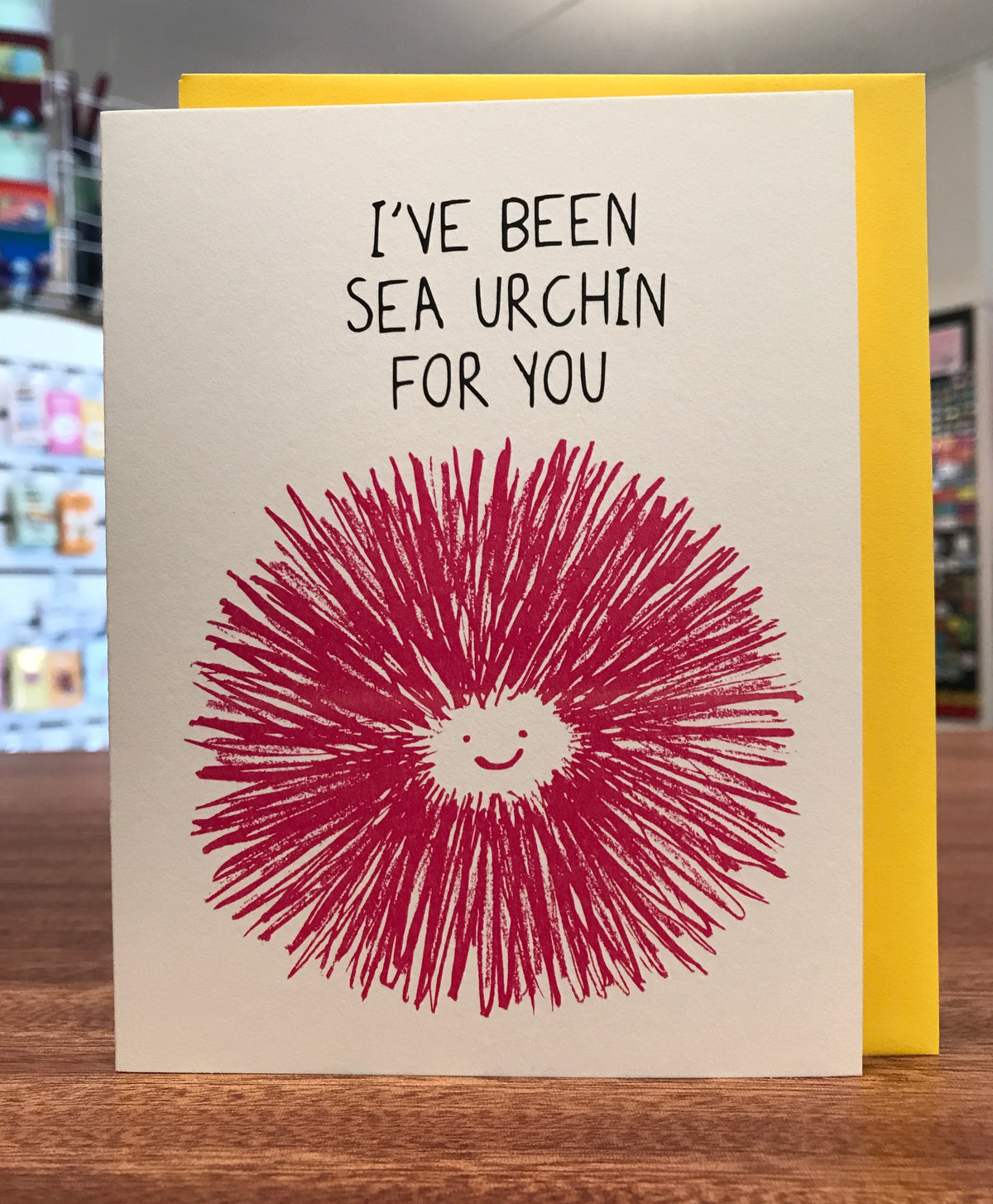 Card - I&#39;ve Been Sea Urchin For You