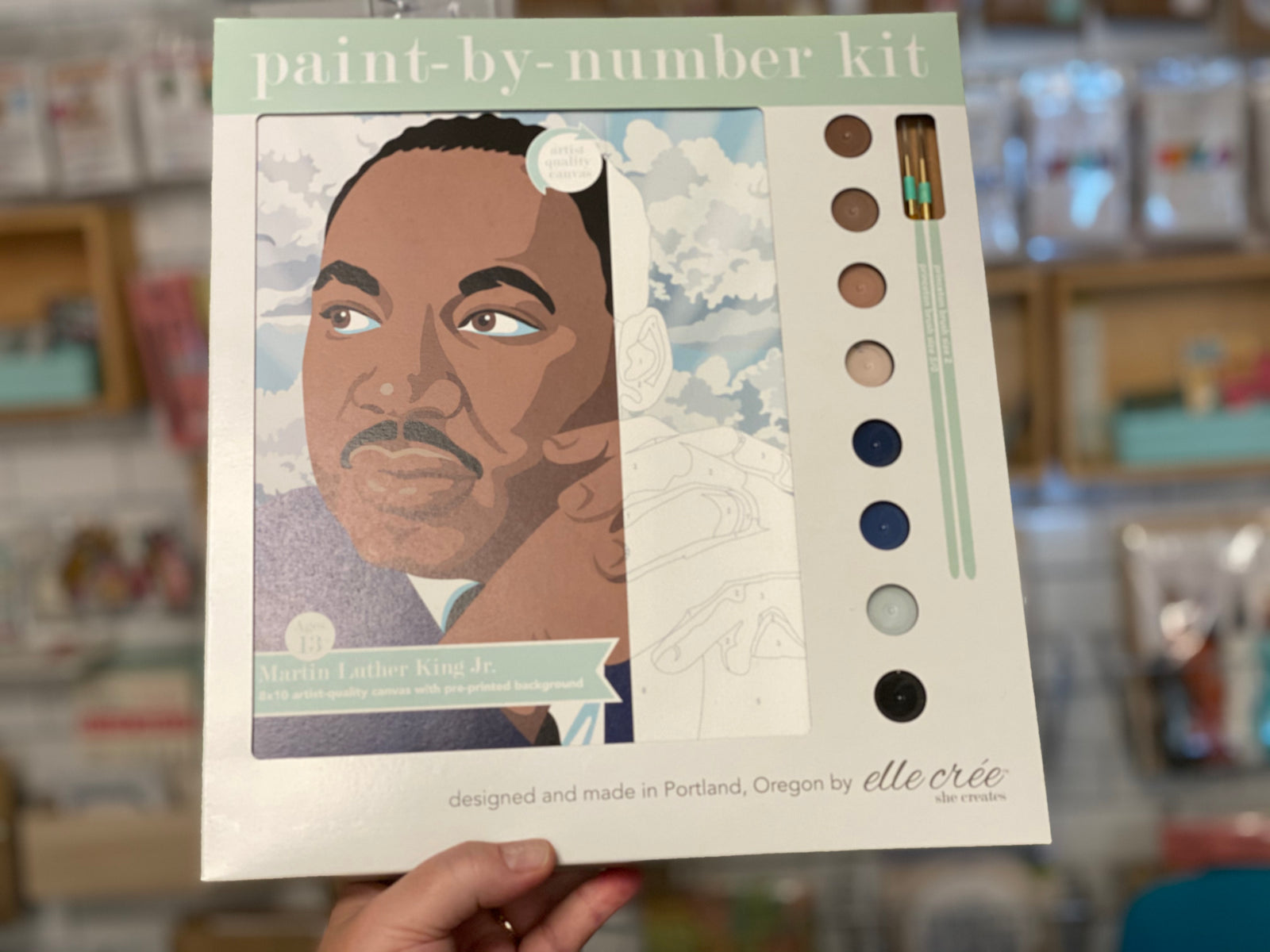 Martin Luther King Jr. Paint-by-Number Kit - Stash