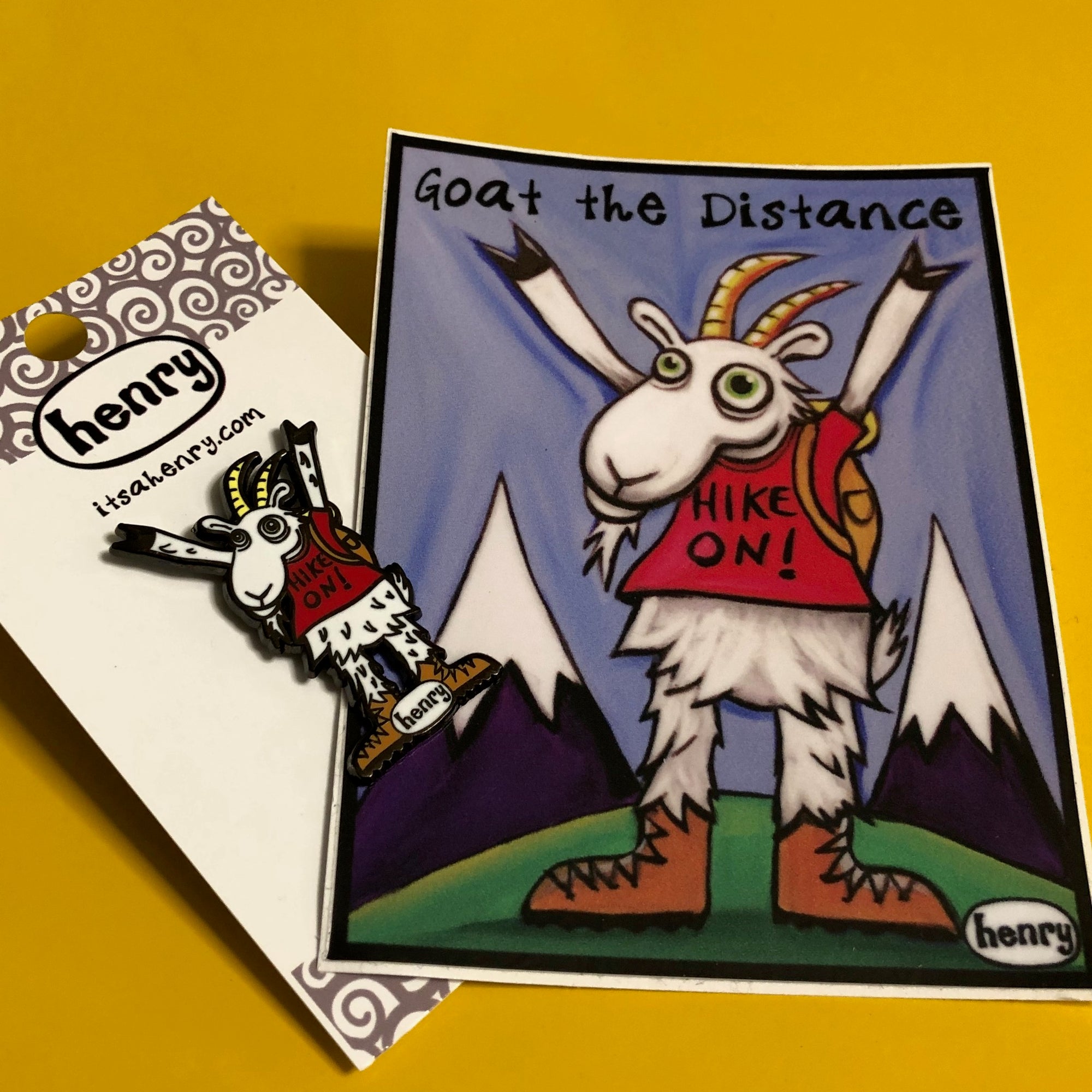 Sticker - Goat the Distance