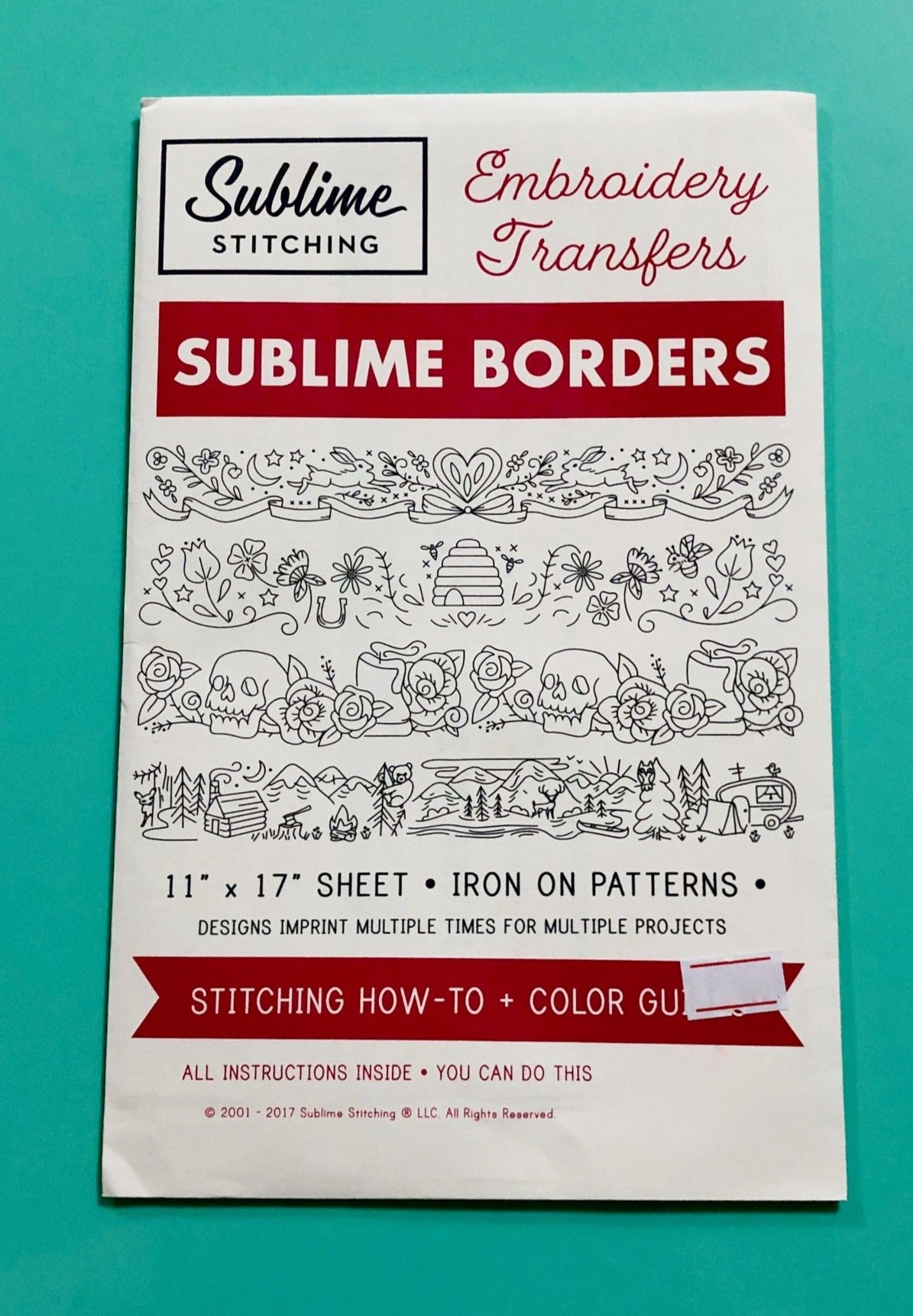 BIG SHEET Embroidery Patterns - SUBLIME BORDERS