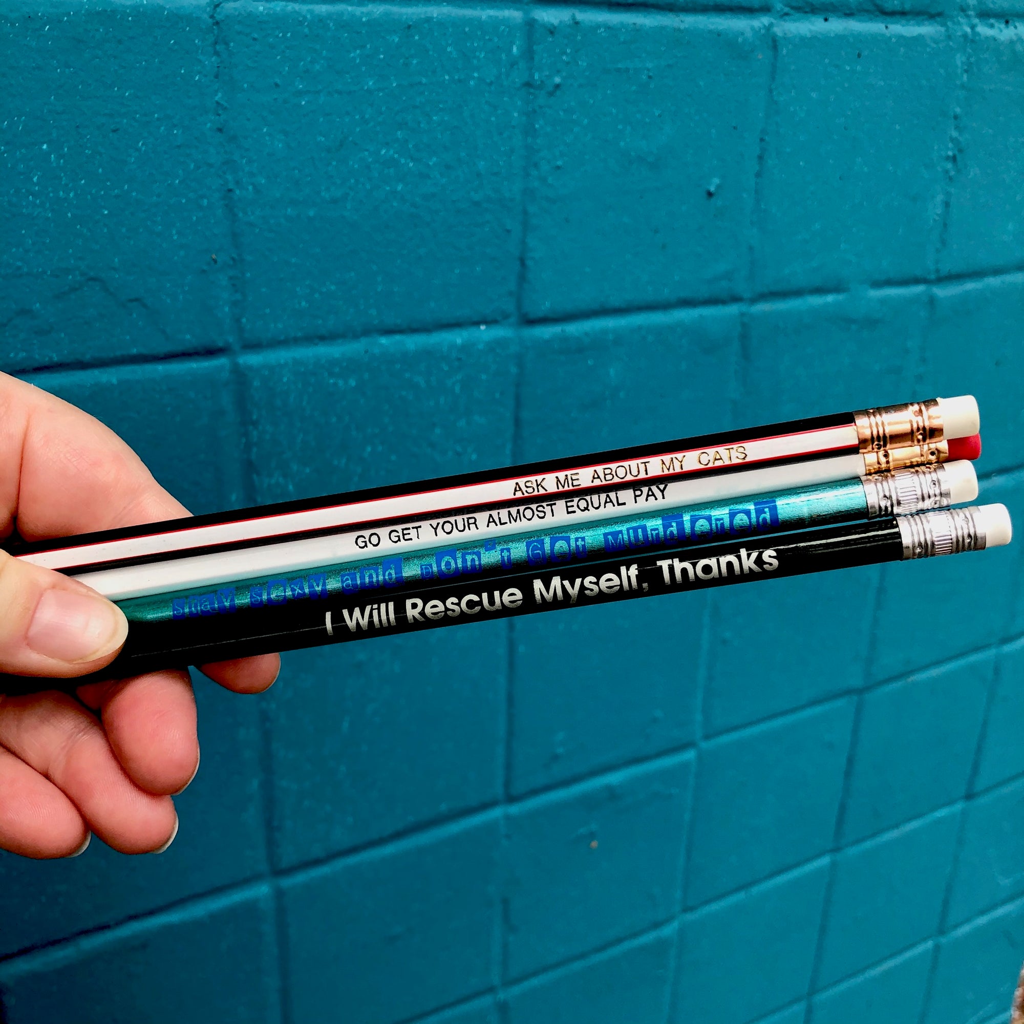 Pencil Three Pack - Follow Your Bliss or Else