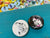 1.25" Button - Astronaut Unicorn (Three Pack)