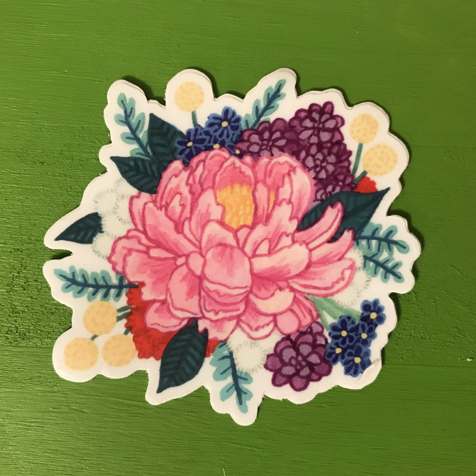 Sticker - Peony