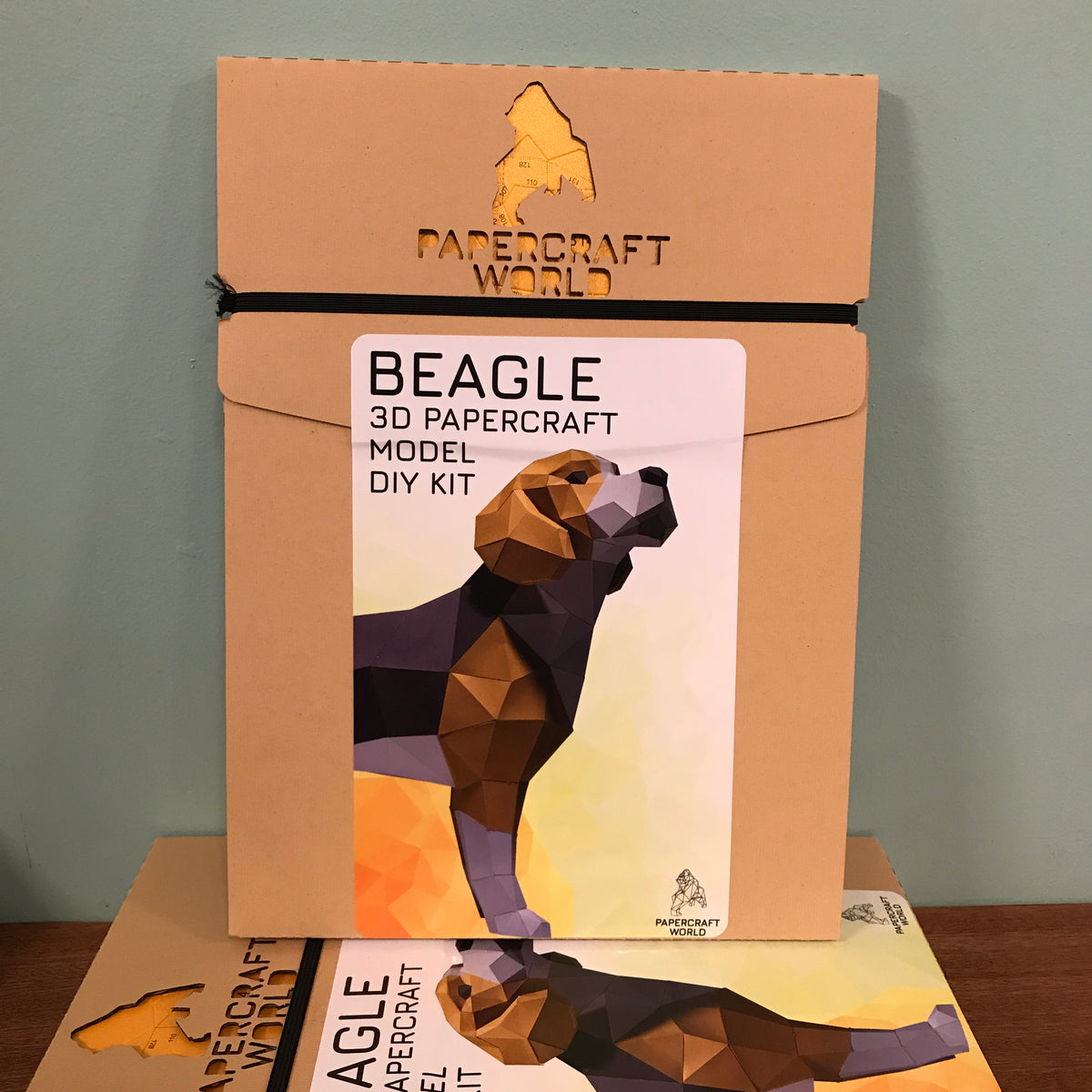 Paper Craft - Beagle Dog Model