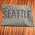 SALE Blanket - This Says SEATTLE On It - Gray