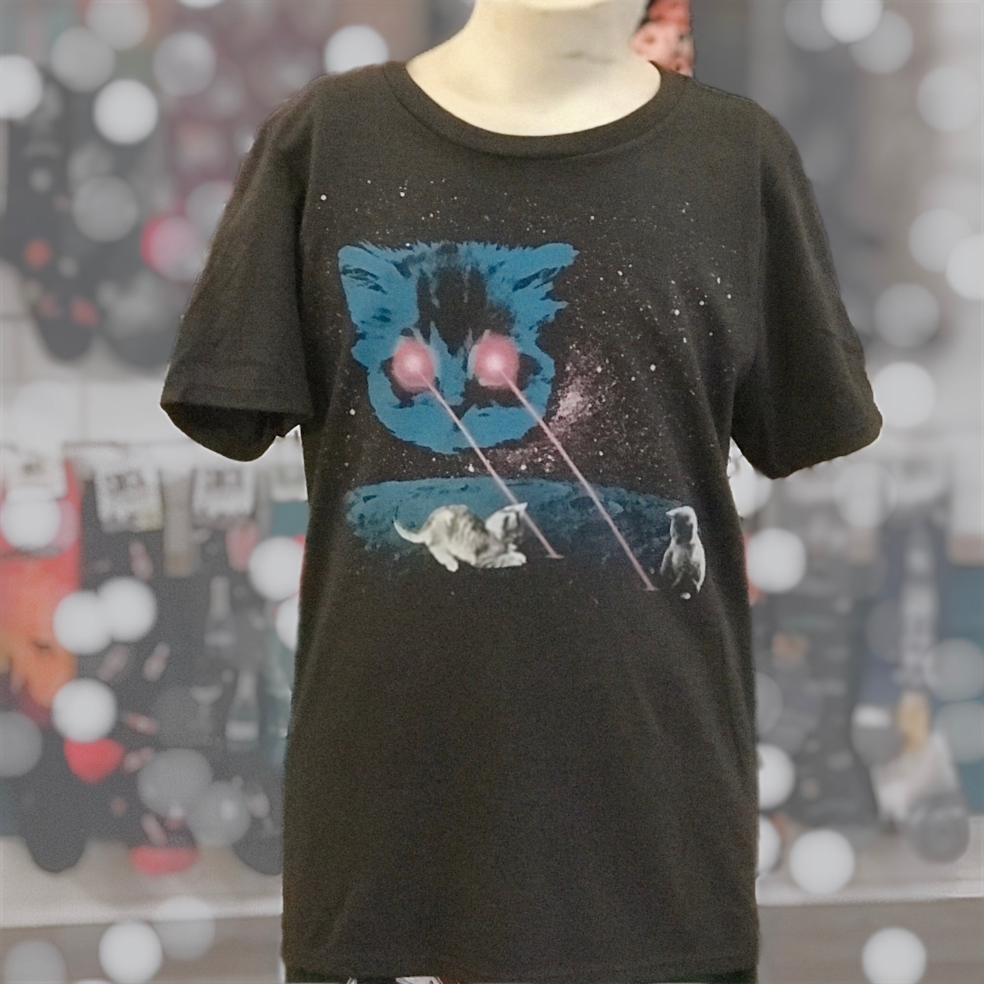 Youth Shirt: Meta Laser Cat