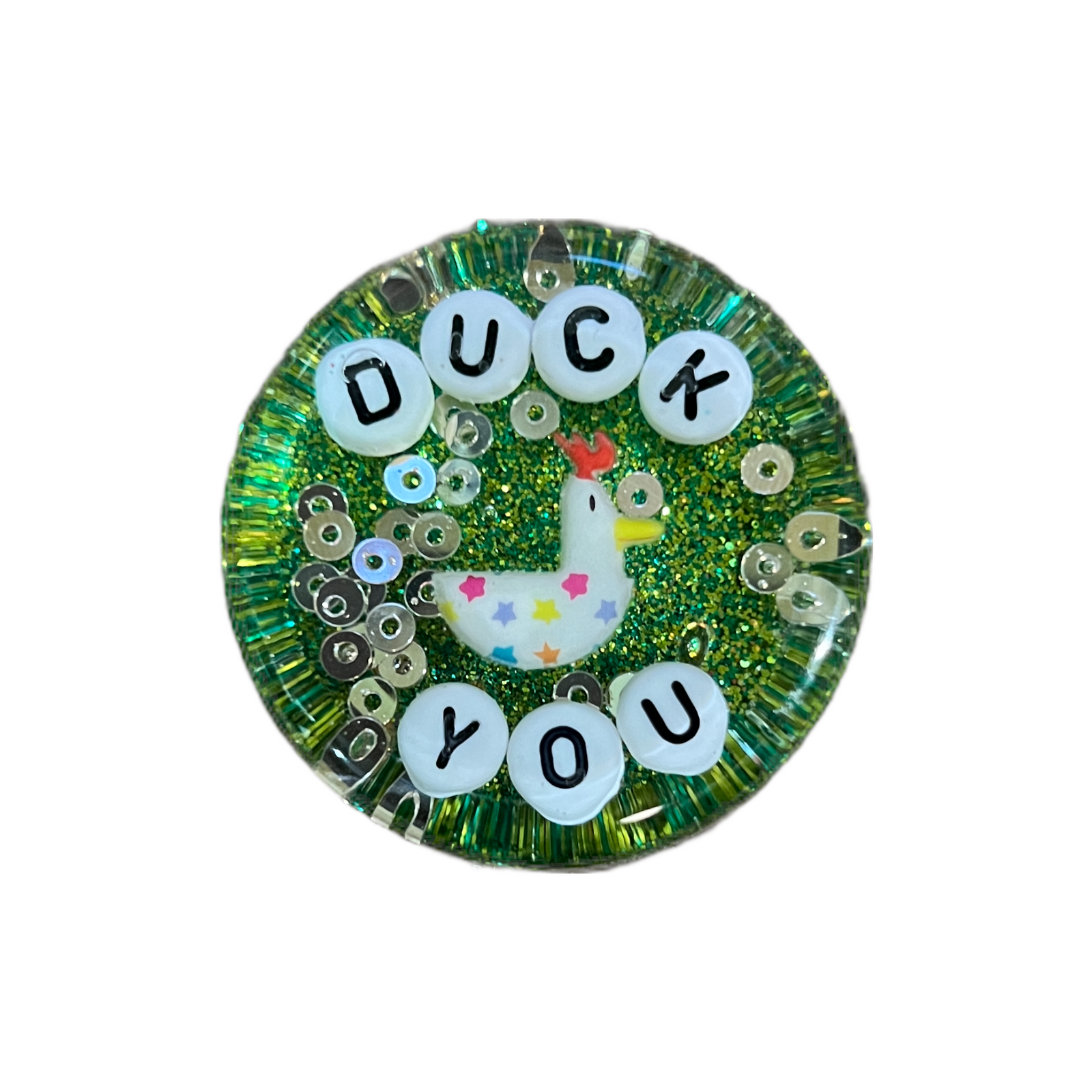 Duck You - Shower Art - READY TO SHIP