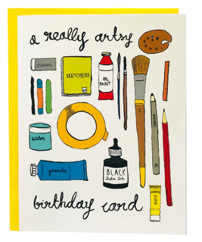 Card - A Really Artsy Birthday Card