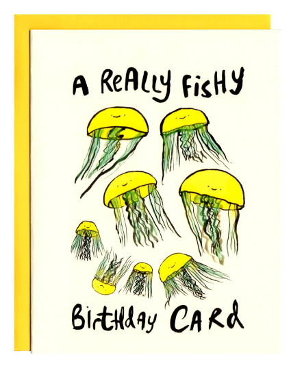 Card - A Really Fishy Birthday Card