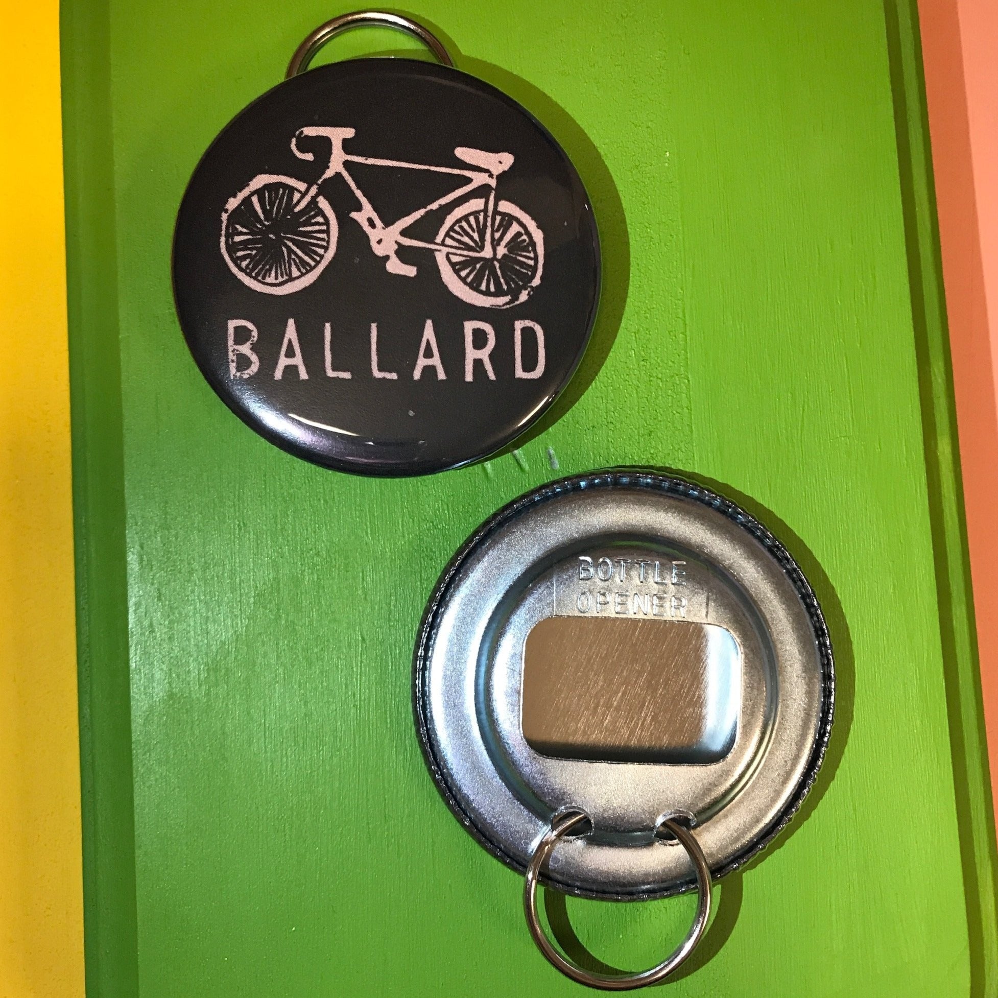 Bottle Opener Keychain - Ballard Bicycle