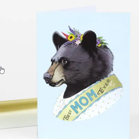 Card - Best Mom Bear