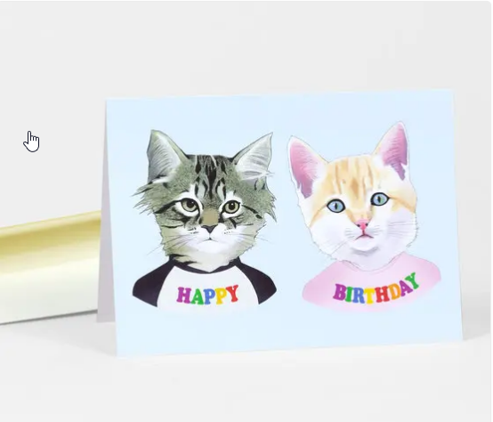 Card - Birthday Kittens