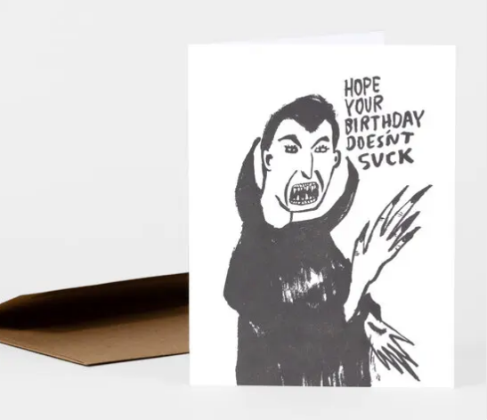 Card - Birthday Sucks