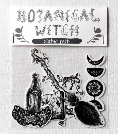 Sticker Pack - Botanical Witch