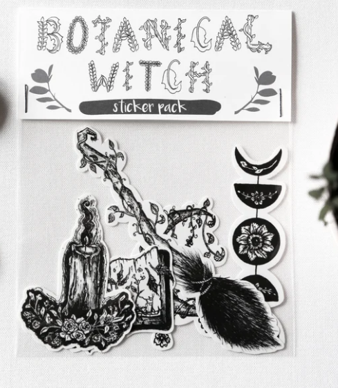 Sticker Pack - Botanical Witch