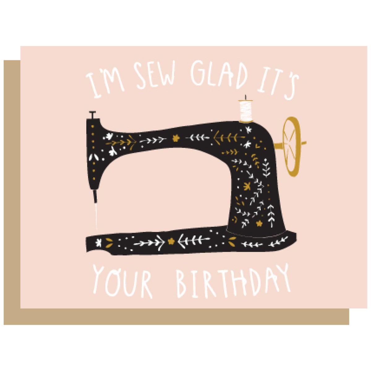 Card - Sew Glad Birthday