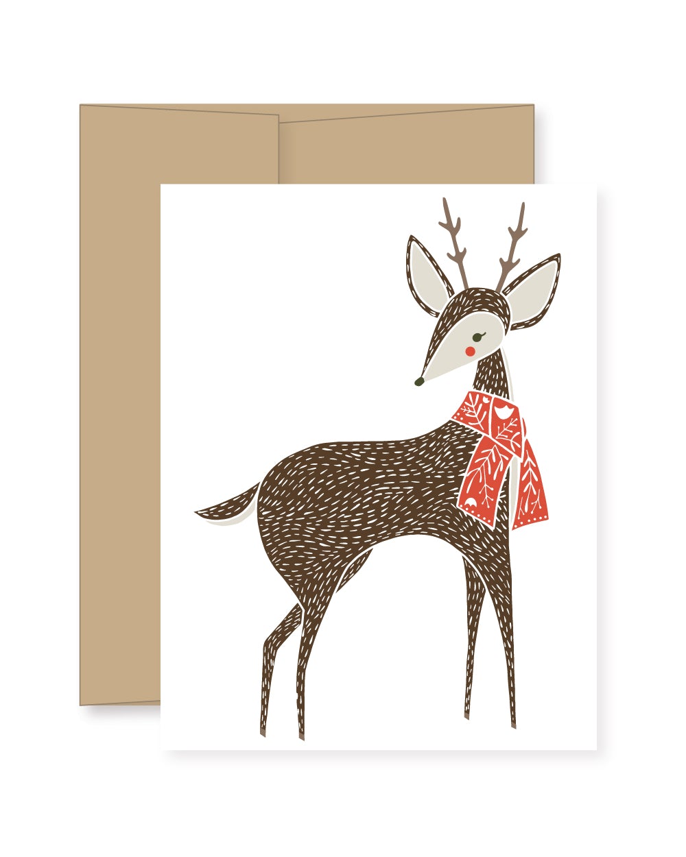 Card - Holiday Merriment Deer
