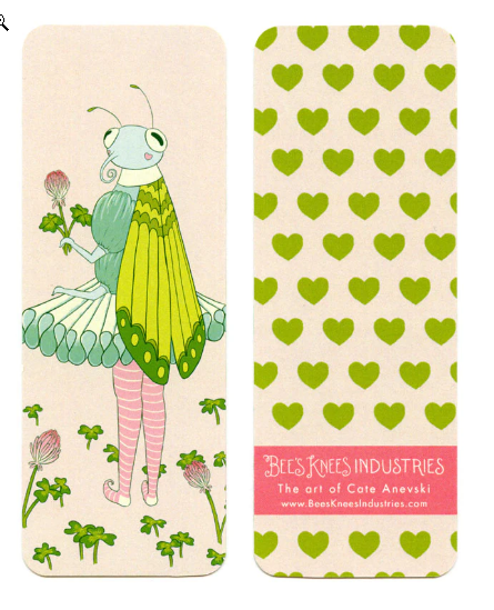 Bookmark - Clover Butterfly