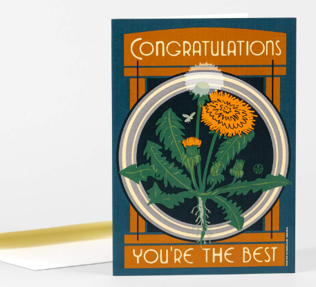 Card - Congratulations Dandelion