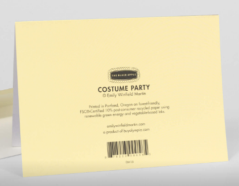 Card - Costume Party