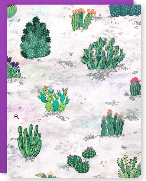 Card - Desert Flowers