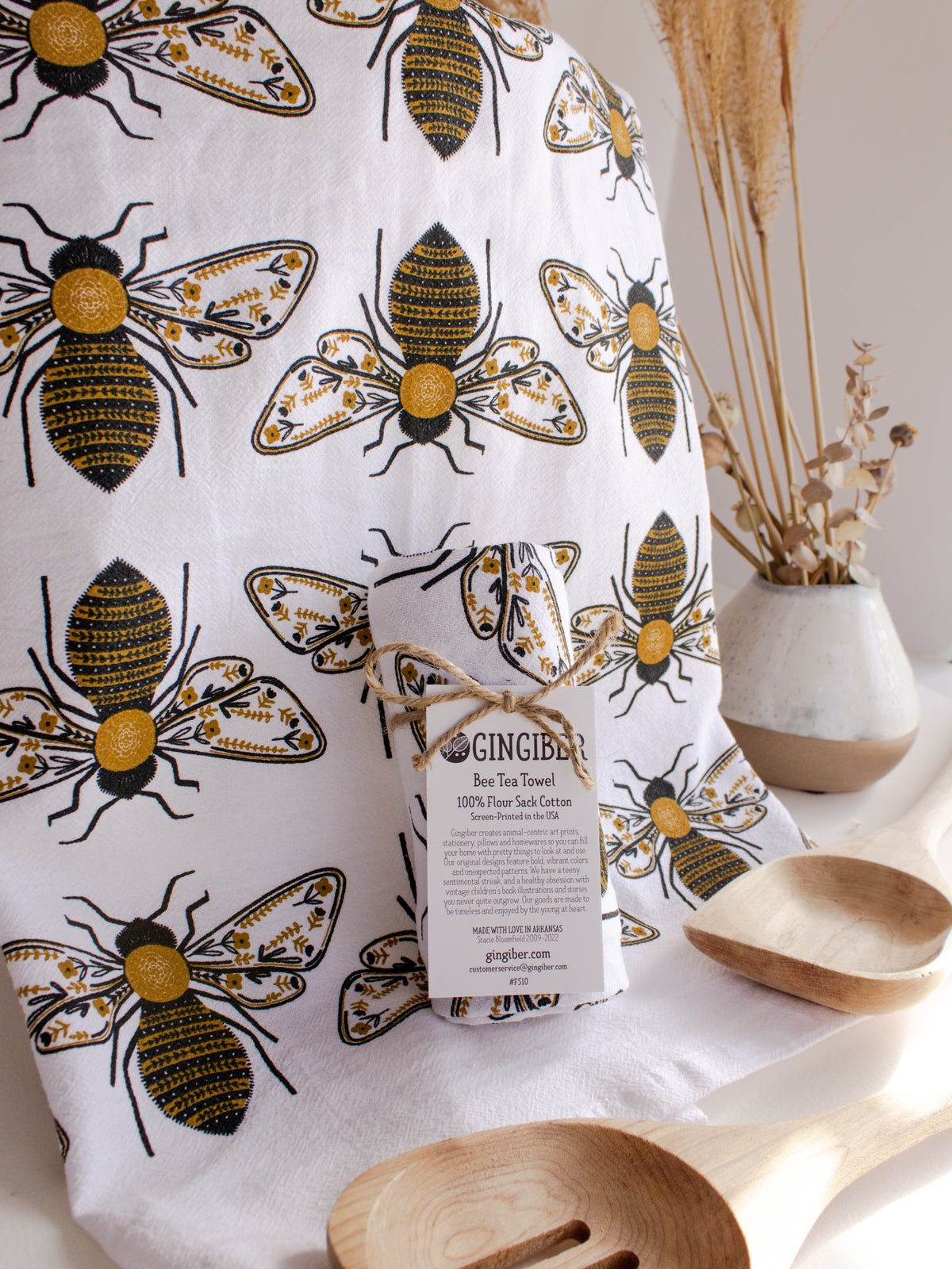 Kitchen Towel - Bee