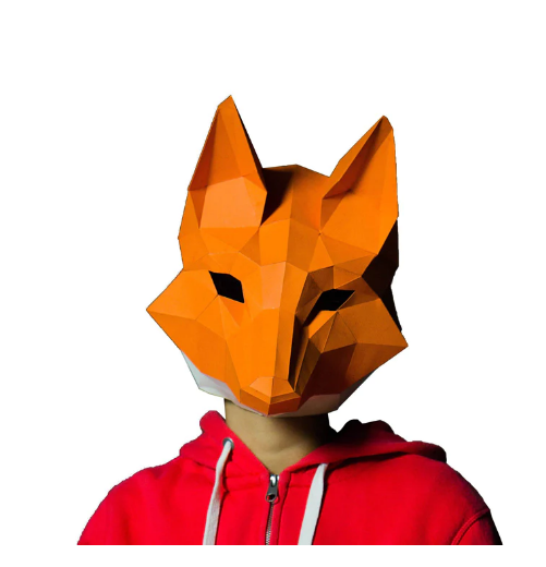 Paper Craft - Fox Mask