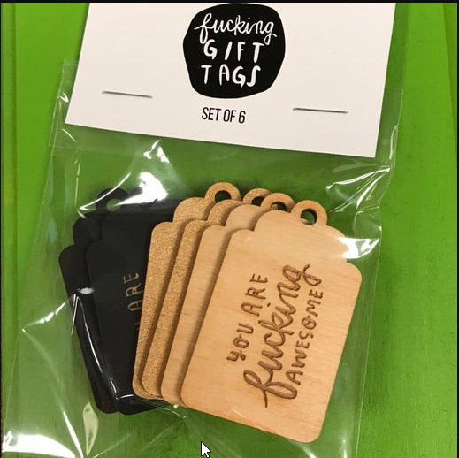 Gift Tag Set - You Are Fucking Awesome