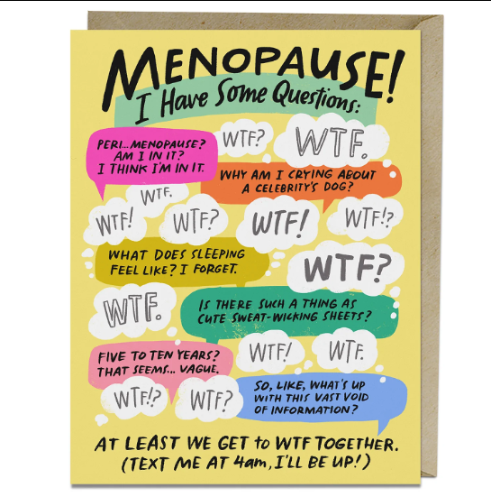 Card - Menopause