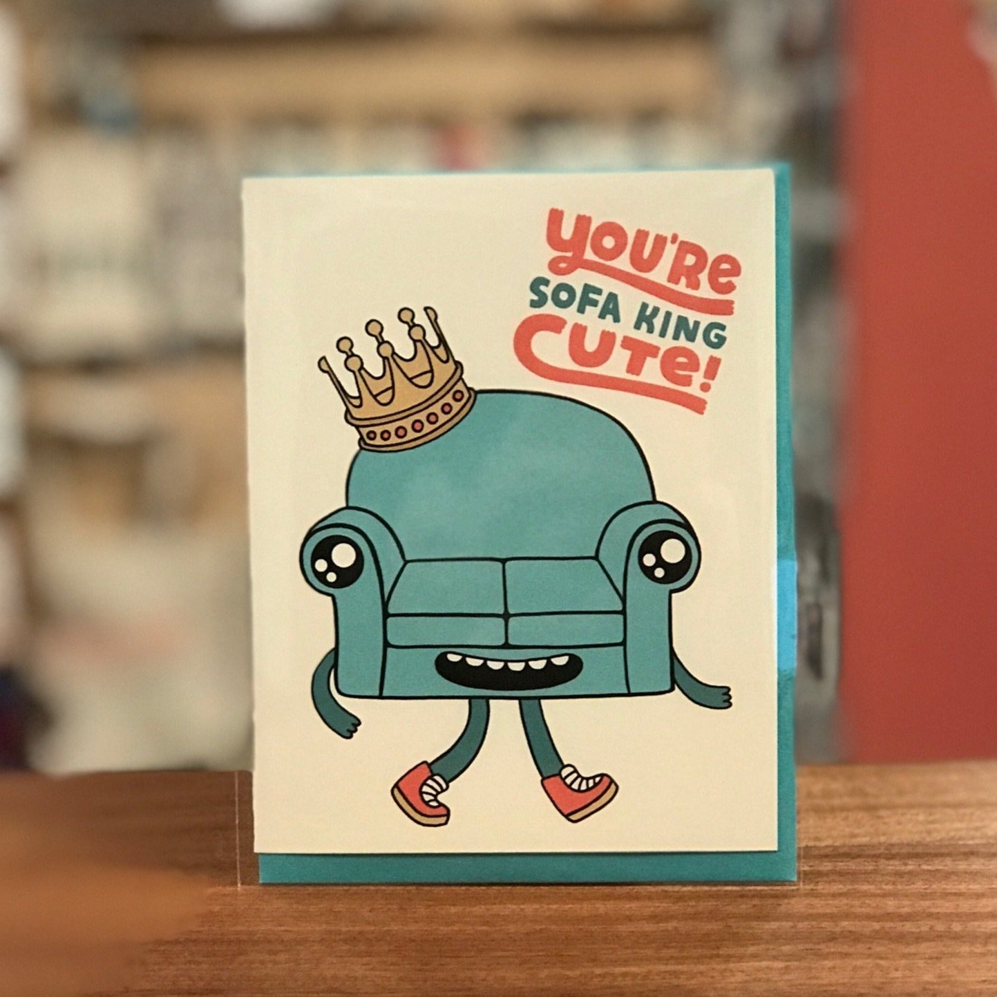 Card - Sofa King Cute