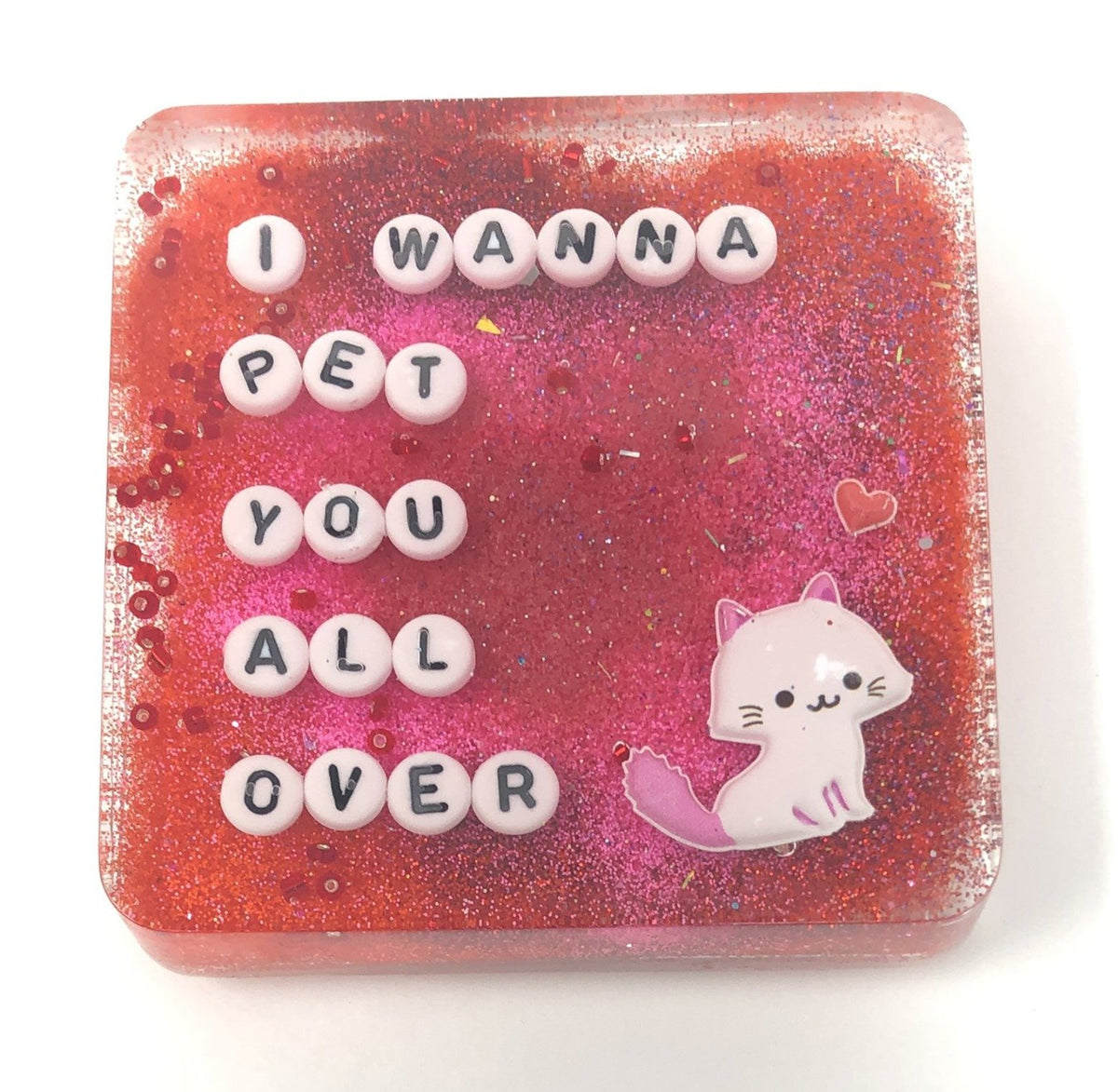 I Wanna Pet You All Over - Shower Art - READY TO SHIP