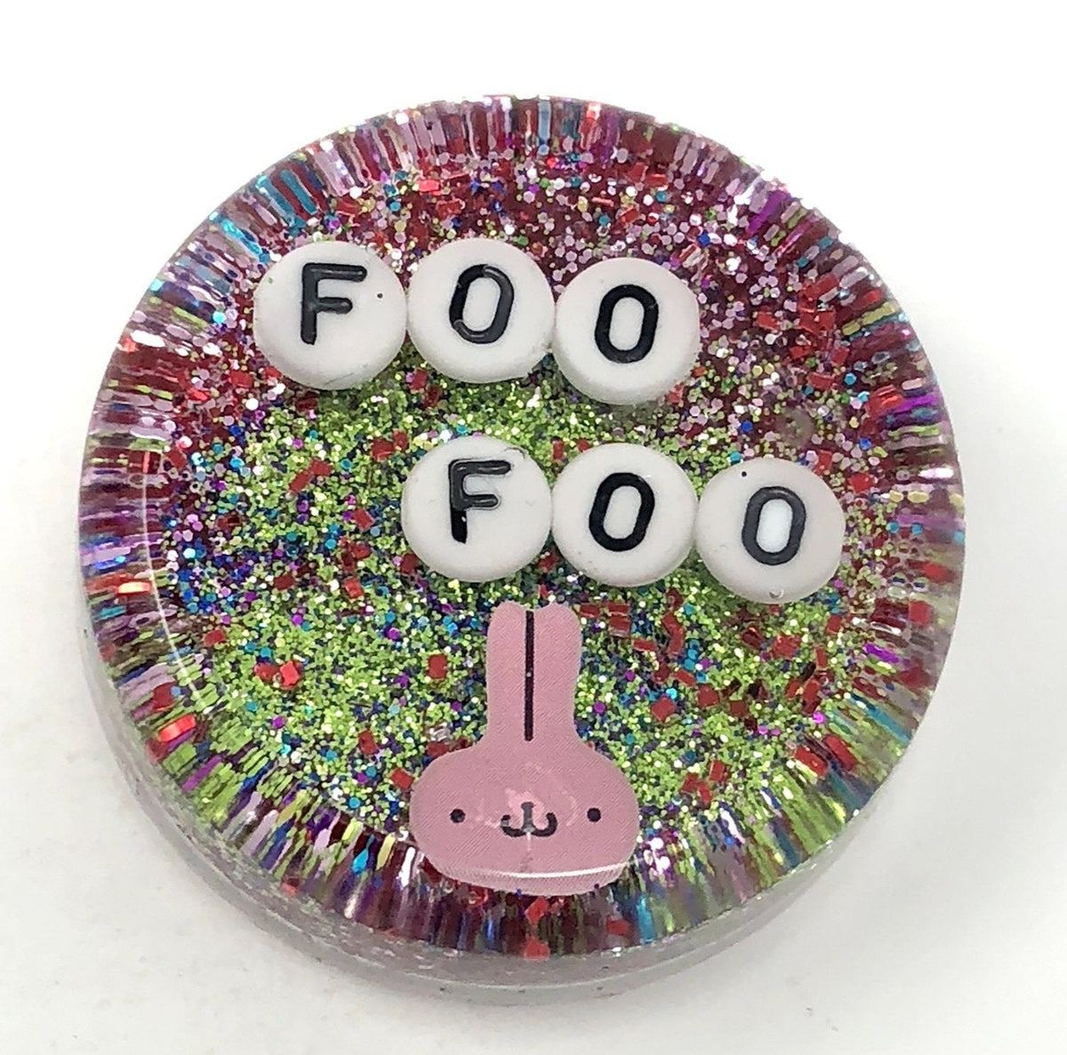 Foo Foo - Shower Art - READY TO SHIP