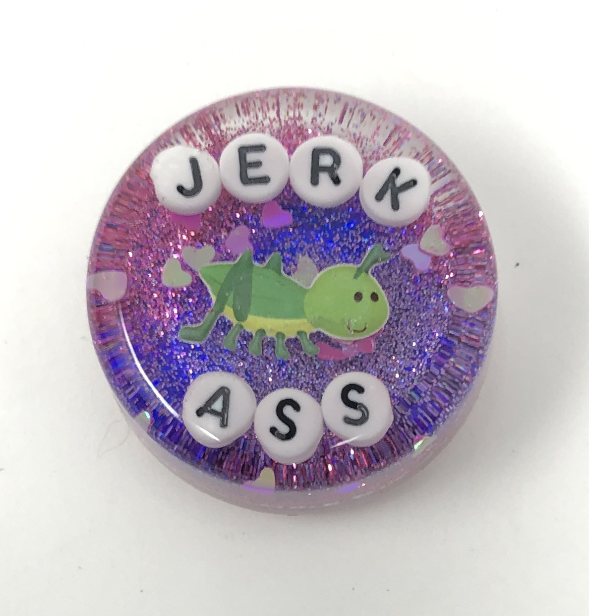 Jerk Ass - Shower Art - READY TO SHIP
