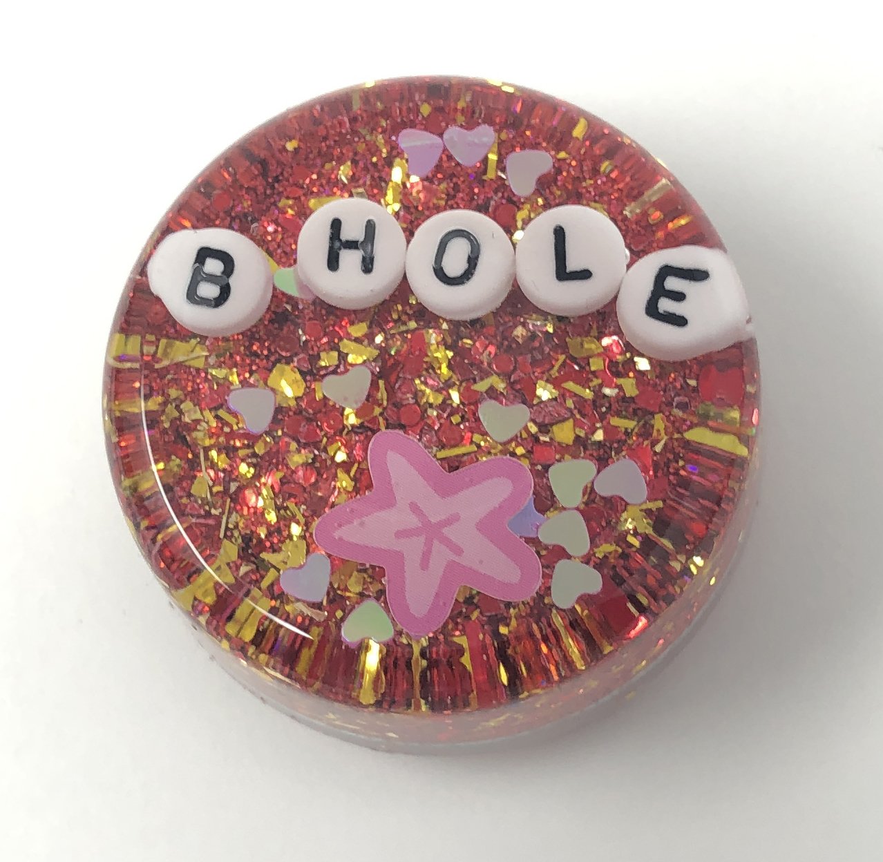 B Hole - Shower Art - READY TO SHIP