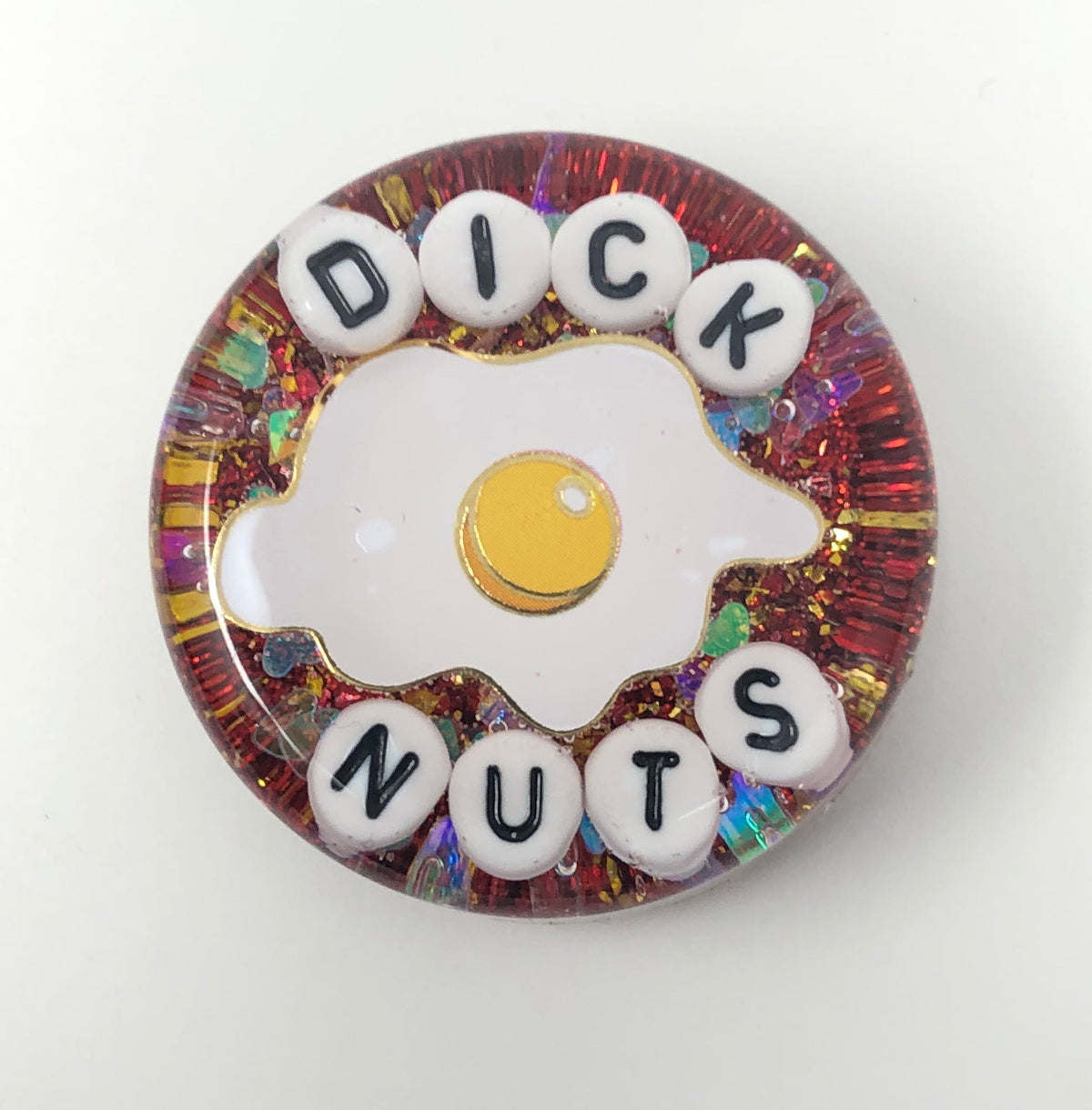 Dick Nuts - Shower Art - READY TO SHIP