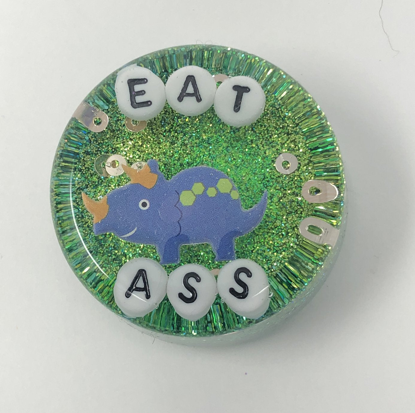 Eat Ass - Shower Art - READY TO SHIP