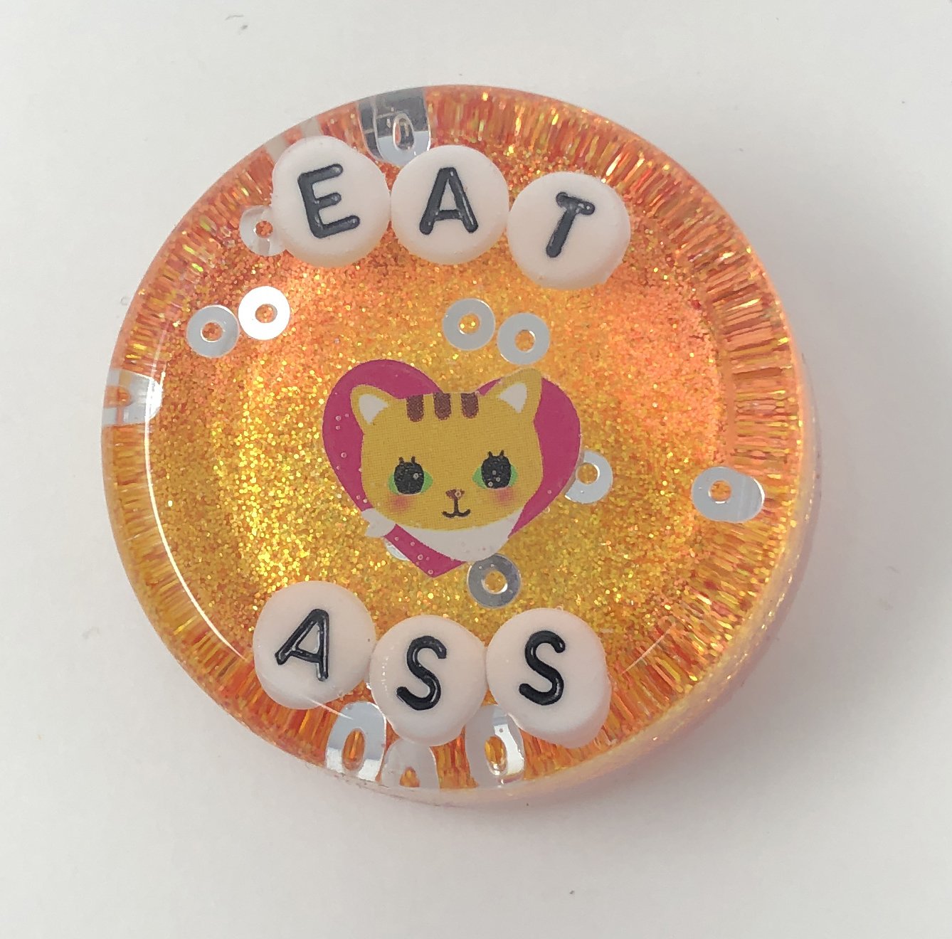 Eat Ass - Shower Art - READY TO SHIP