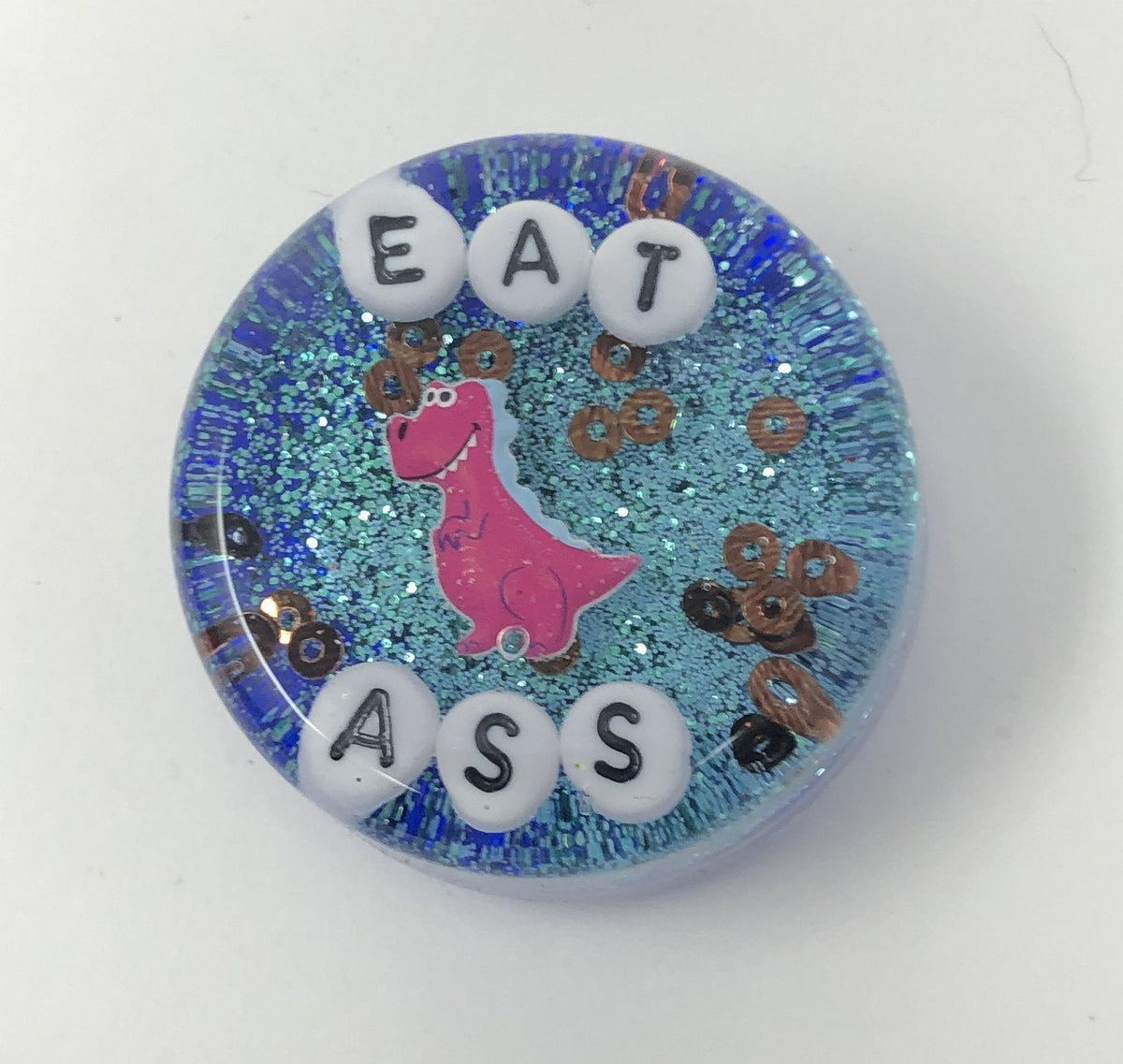 Eat Ass - Shower Art - READY TO SHIP