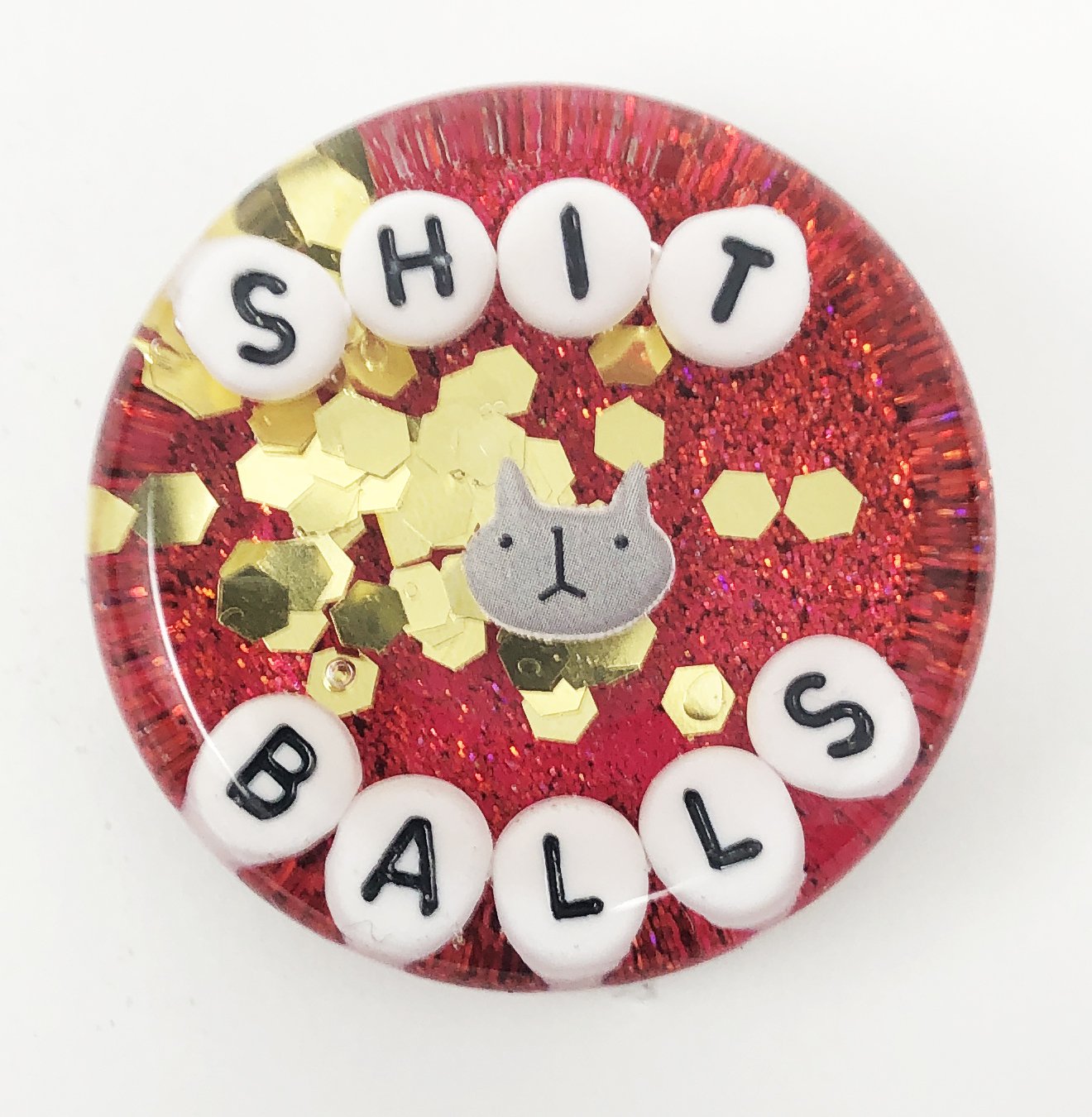 Shit Balls - Shower Art - READY TO SHIP