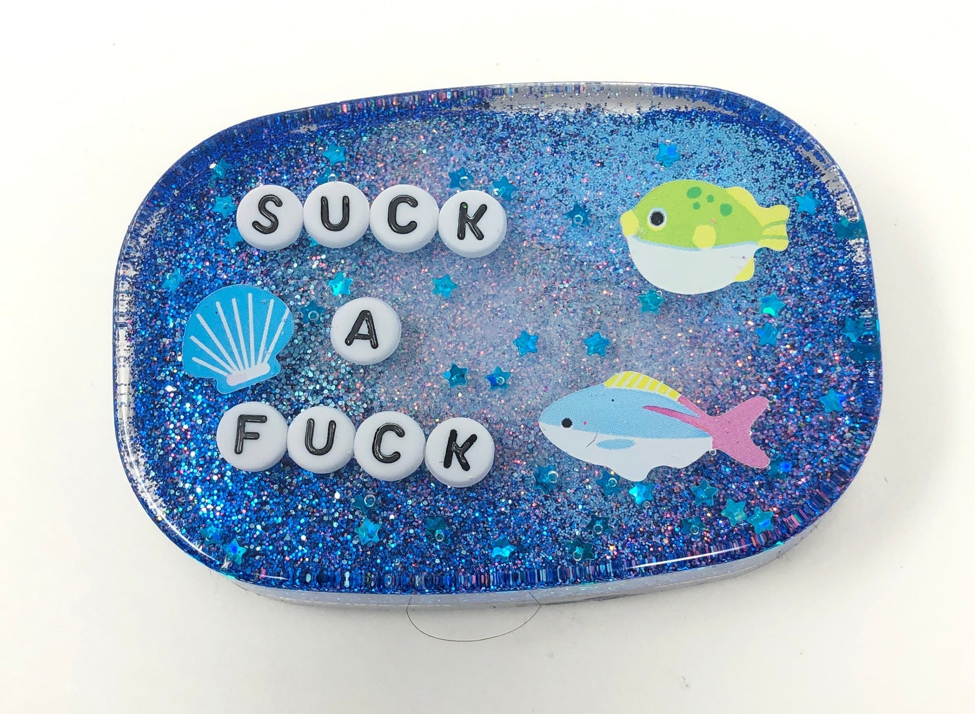 Suck A Fuck - Shower Art - READY TO SHIP