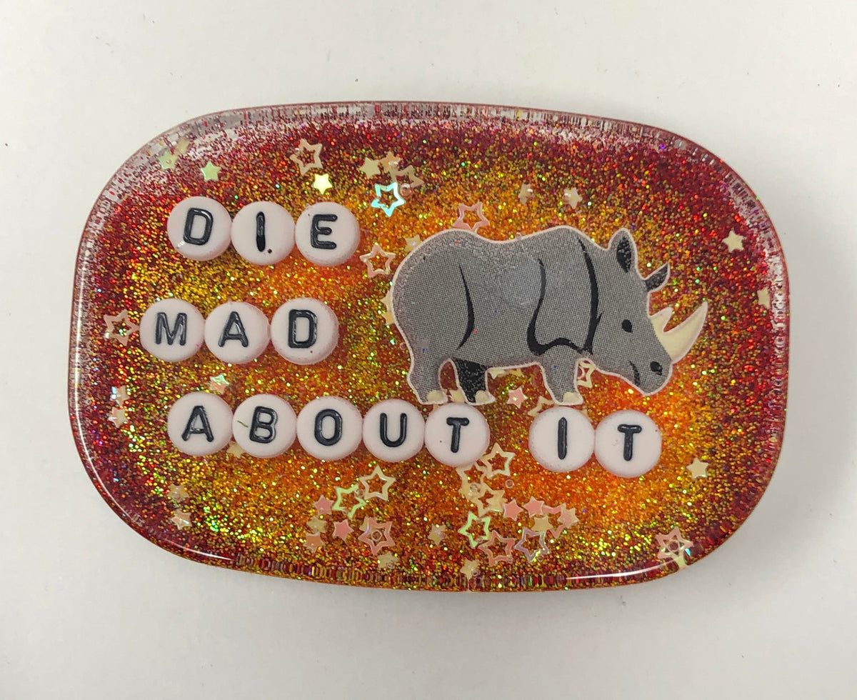 Die Mad About It - Shower Art - READY TO SHIP