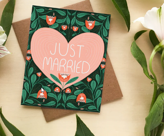 Card - Just Married