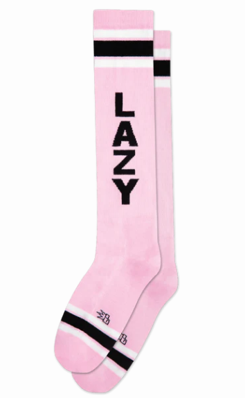 Sock - Athletic Knee: Lazy