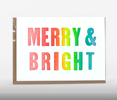 Card - Holiday - Merry & Bright