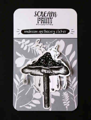 Sticker - Mushroom Apothecary